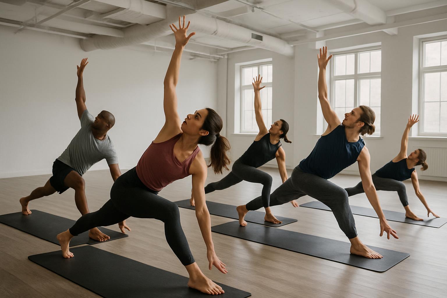 Vinyasa Yoga class